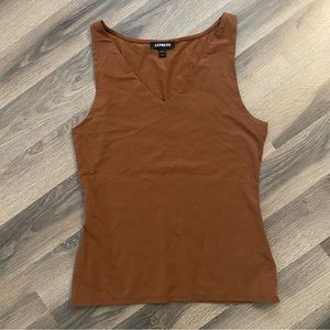 Express v neck tank top